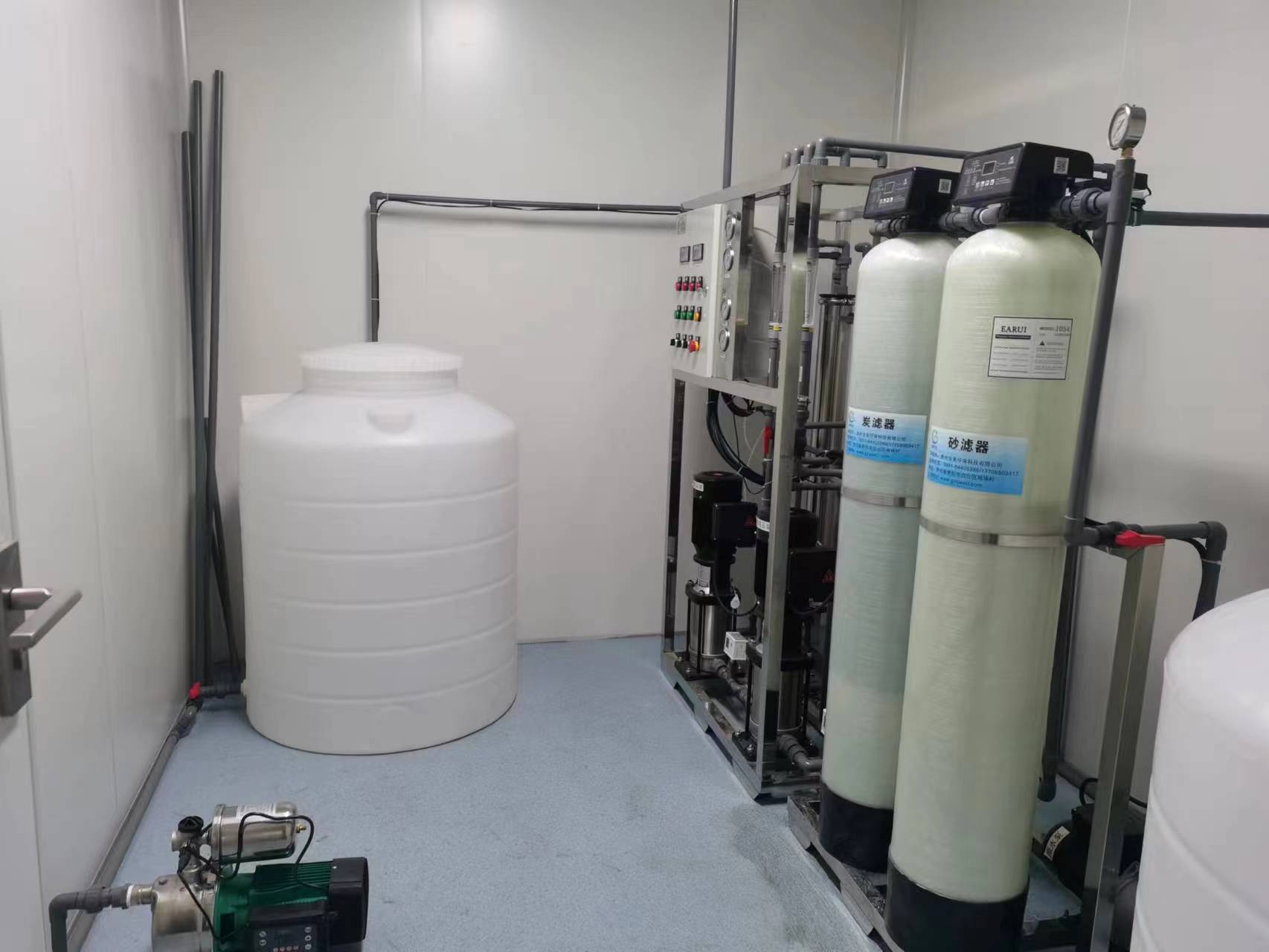 安徽生物实验室订购安装0.25吨/时双级纯化水世搏体育app（中国）有限公司官网
